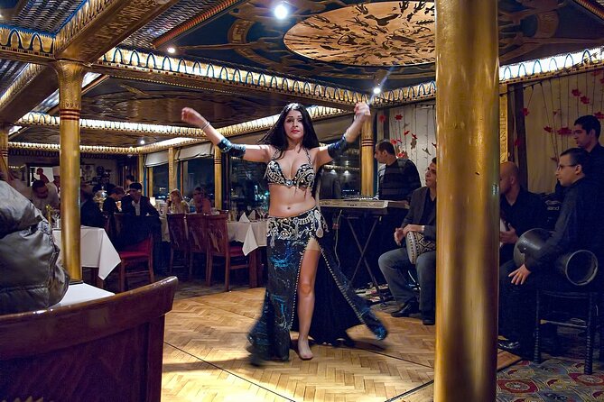 Dinner Cruise with private Transfers in Nile River - Boarding the Nile boat for about two hours