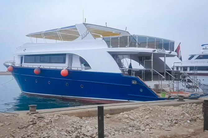 Diving Full Day 2 Stops Boat Trip For Beginners With Lunch and Transfer–Hurghada - Lunch, coffee, and a long pause on the boat