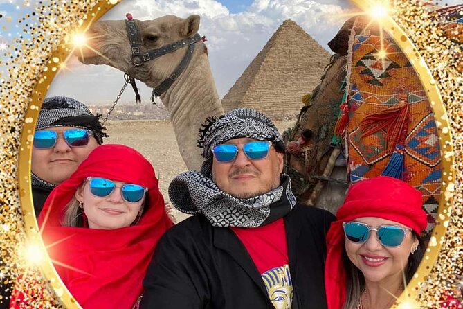 Egypt Shore tours to Giza Pyramids & Museum& bazaar from Alexandria or Port said - Lunch, transport, and the real value of $550