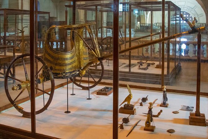 Egyptian Museum in Cairo: Private Guided Tour - King Tutankhamun’s golden mask and royal burial objects