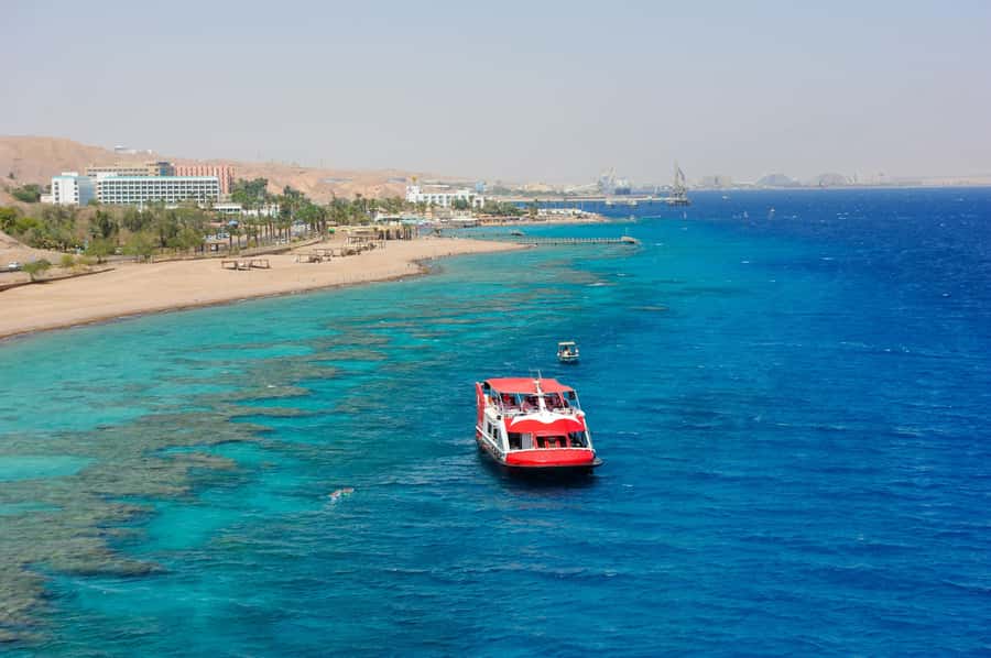 Eilat: 2-Hour Glass-Bottom Boat Tour - A glass-bottom boat with a real underwater deck