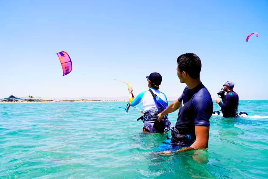 El Gouna: 2-Hour Introduction to Kitesurfing - The beach center after your lesson