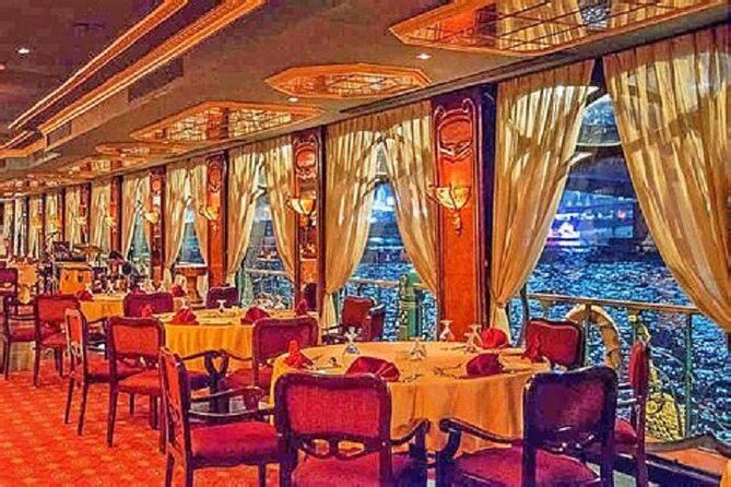 Enchanting Nile Cruise in Cairo SOFI Dancers,Belly Dance, Buffet - Dinner on the open buffet