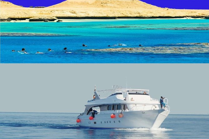 Fantastic Orange Bay & Parasailing & Water sports & Snorkeling -Hurghada - Parasailing above the Red Sea