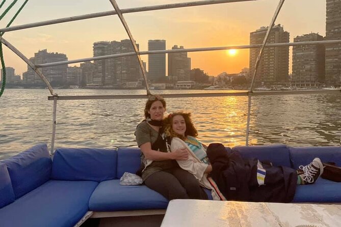Felucca Sailing trip on the Nile in Cairo - Boarding a traditional Egyptian felucca