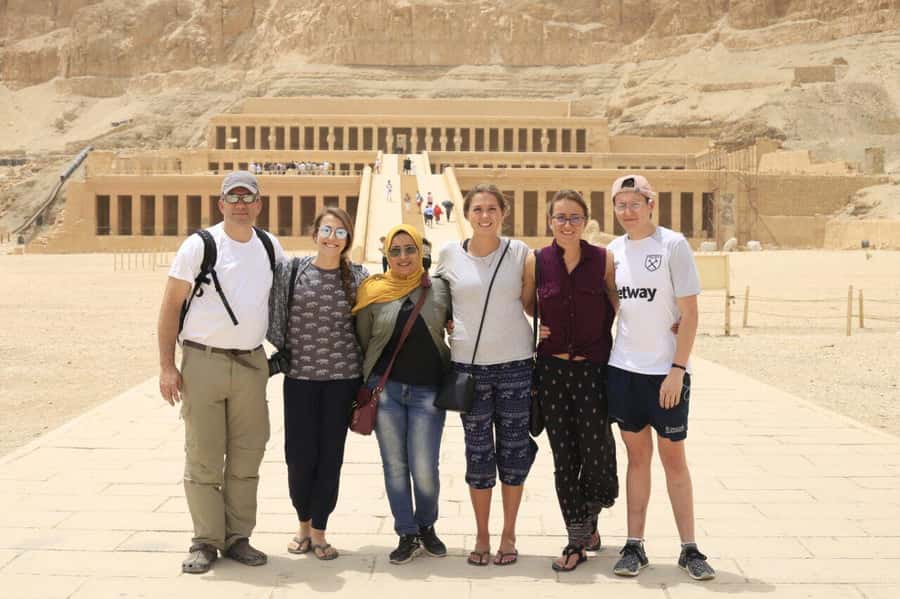 From Aswan:4 Days Nile Cruise Luxor Abu Simbel & Air Balloon - The guide can make or break the ancient sites