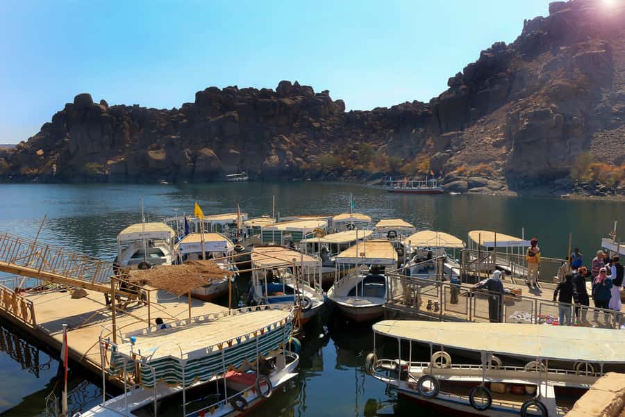 From Aswan: Philae Temple & Motorboat Tour to Nubian Village - The Nile motorboat ride is a real highlight