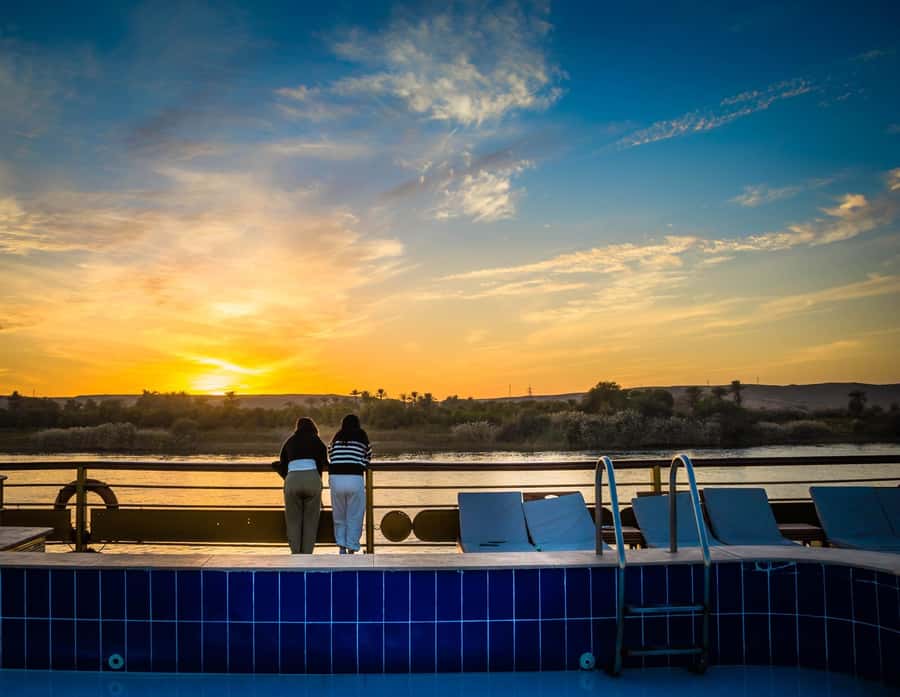 From Cairo: 4-Day Nile Cruise to Luxor with Balloon Flight - Day one: Aswan’s dam, obelisk, and island temple