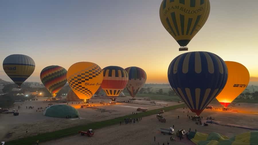 From Cairo: 5-Day Nile Cruise to Aswan & Balloon by Flights - Karnak and Luxor Temple on the east bank