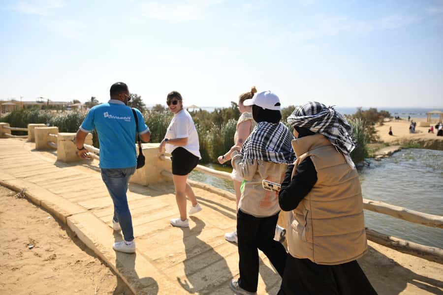 From Cairo: Desert Safari, Camel Ride, Magic Lake, & Lunch - Camel or horse riding beside Wadi El Rayan Lake