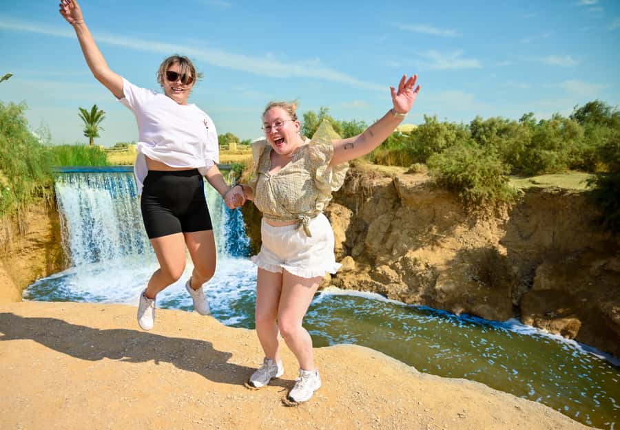 From Cairo: Desert Safari, Camel Ride, Magic Lake, & Lunch - Wadi El Rayan brings together water, sand, and adventure