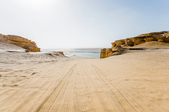 From Cairo: Desert Safari, Waterfalls, Sand boarding and Camel ride with Lunch - Wadi El Rayan’s waterfalls and desert lakes