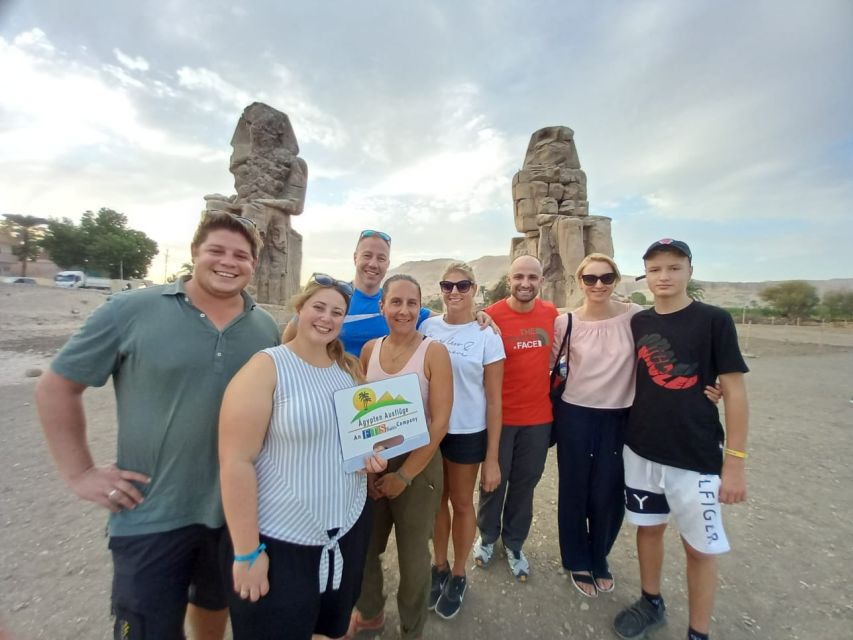 From Cairo: Small-Group Day Trip to Luxor by Plane - The Colossi of Memnon, a quick stop with a big view