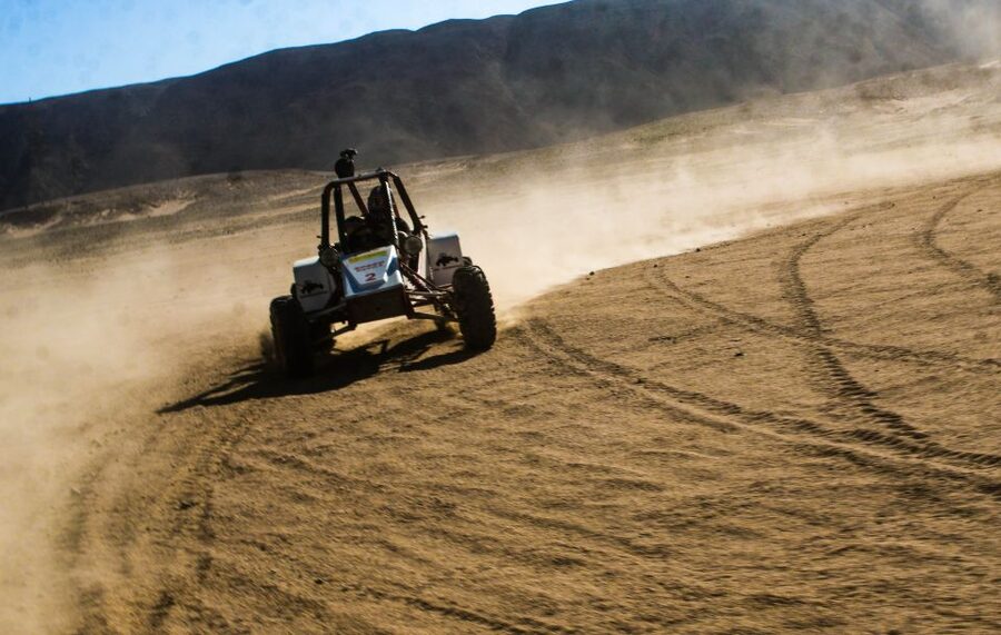 From El Gouna: Dry Canyon Quad Bike Morning Tour - The viewpoint at nearly 150 meters