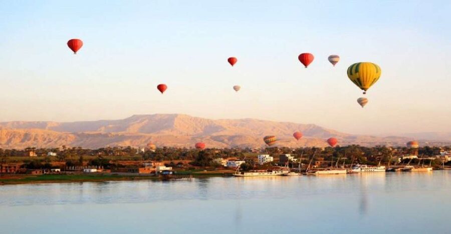 From Hurghada: 1-Night in Luxor, Hot Air Balloon, & Transfer - Arriving in Luxor after dark
