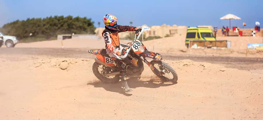 From Hurghada: El Gouna Quad and MX Bike Safari Tour - From hotel gate to bike club