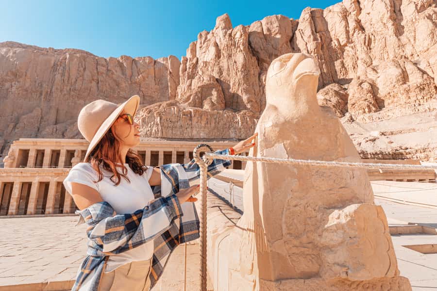 From Luxor: Guided Tour to East or West Banks with Lunch - Luxor Temple: a city temple with layers of use