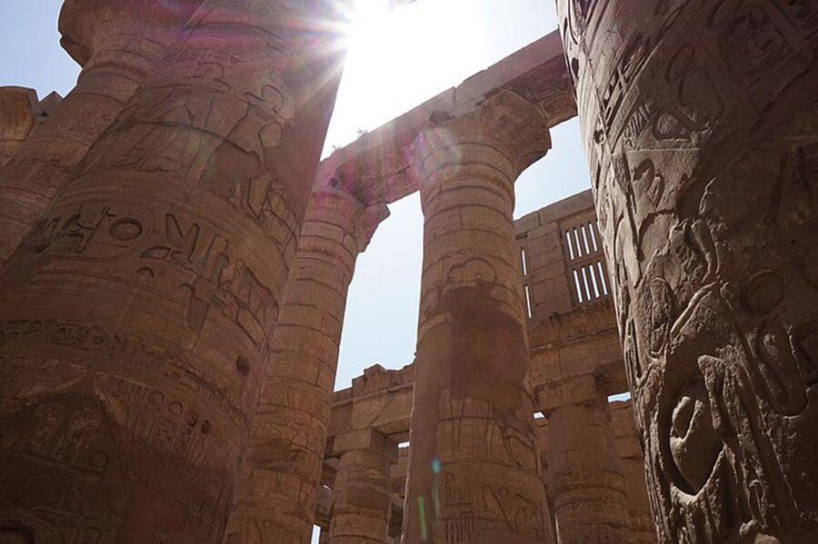 From Marsa Alam: Private Day Trip to Luxor by Car - Hatshepsut’s temple beneath the cliffs