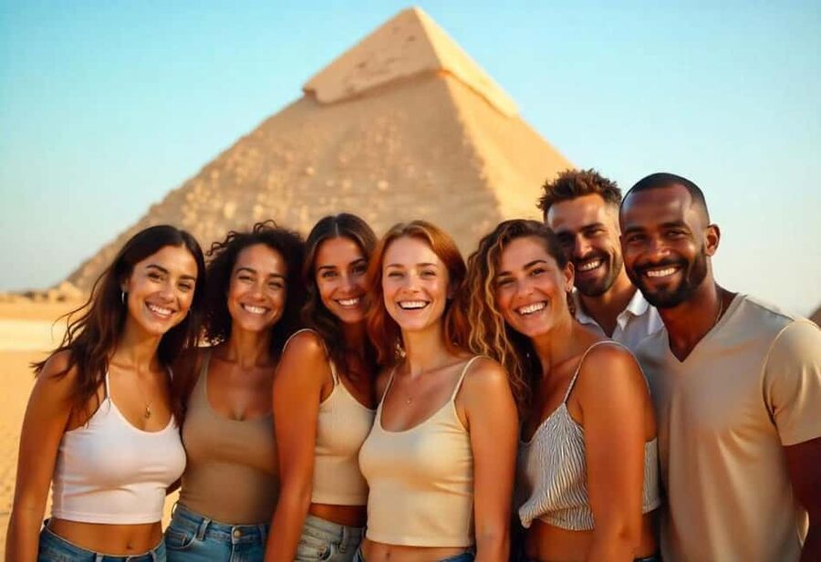 From Sharm El-Sheikh: Cairo's Pyramids: Full-Day By Flight - From Sharm to Cairo before breakfast