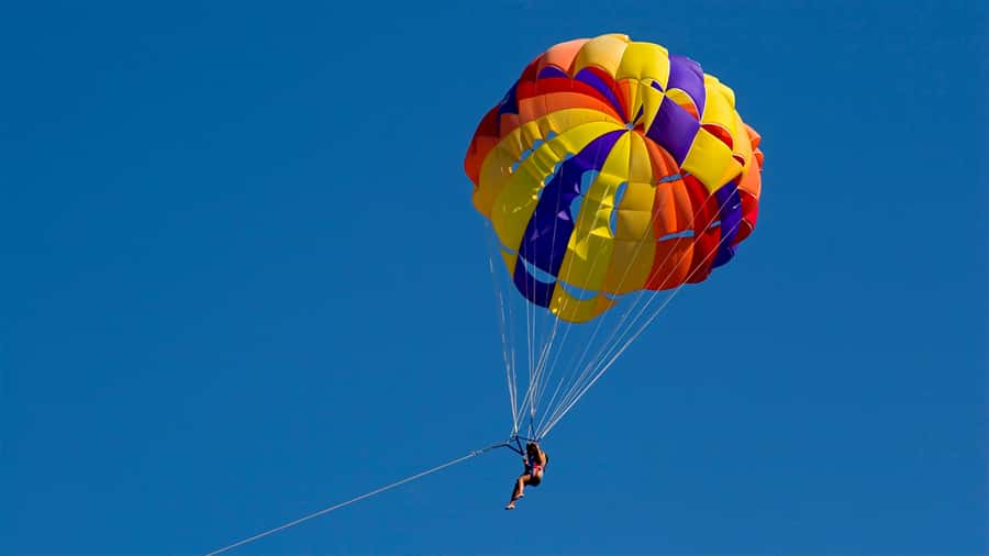 From Sharm El-Sheikh: Sharm El-Maya Parasailing Adventure - The view is the real attraction