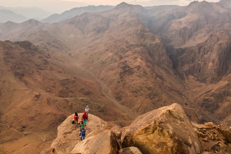 From Sharm: Mount Moses Trekking, Sunrise & Monastery Visit - The descent and the cost of tired legs