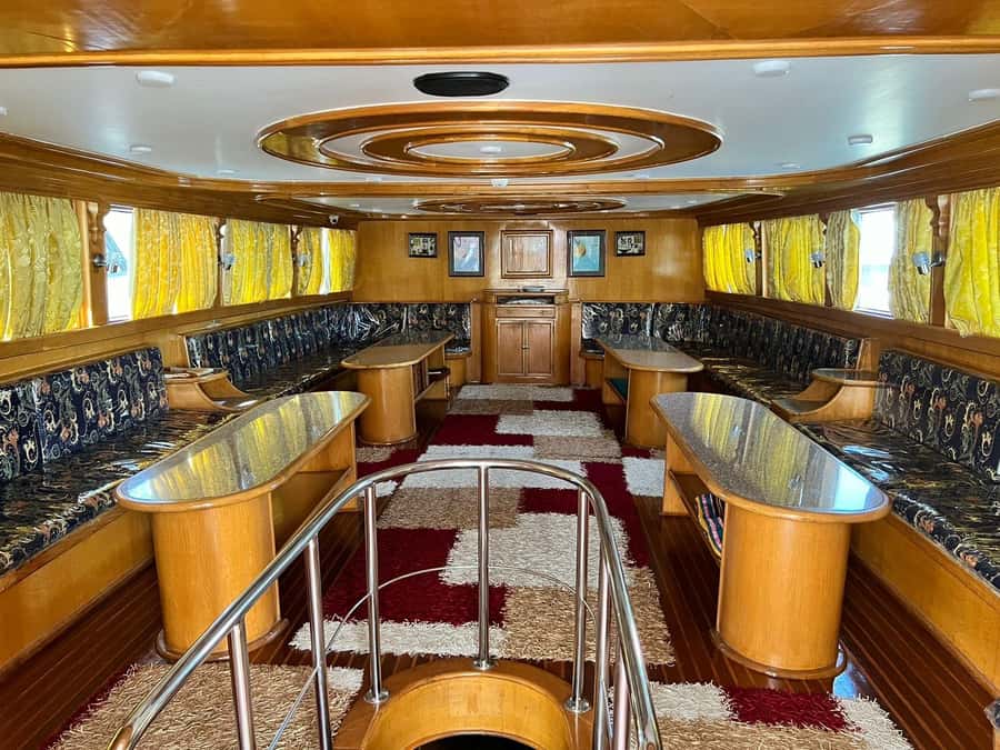 From Sharm: Ras Mohammed Cruise with Island Visit and Lunch - The yacht, crew, and overall pace