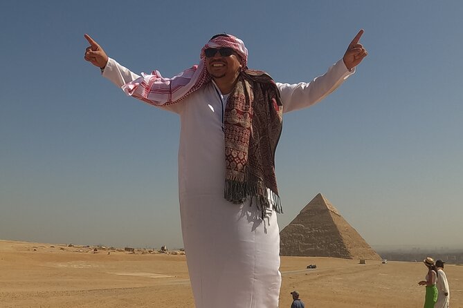 Full day Giza Pyramids with camel safari - Seeing the Great Pyramid and its neighbors