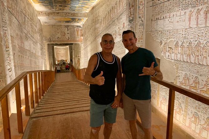Full-Day Luxor Tour from Cairo by Plane - Valley of the Kings: three tombs beneath the Theban hills