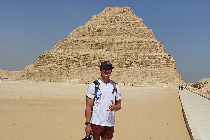 Full-day Private Tour Pyramids of Giza, Sphinx, Memphis and Sakkara - Sakkara and the six-step pyramid