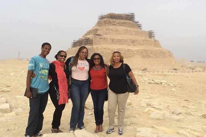 Full-Day Tour From Cairo: Giza Pyramids, Sphinx, Memphis, and Saqqara - Key points to know before booking
