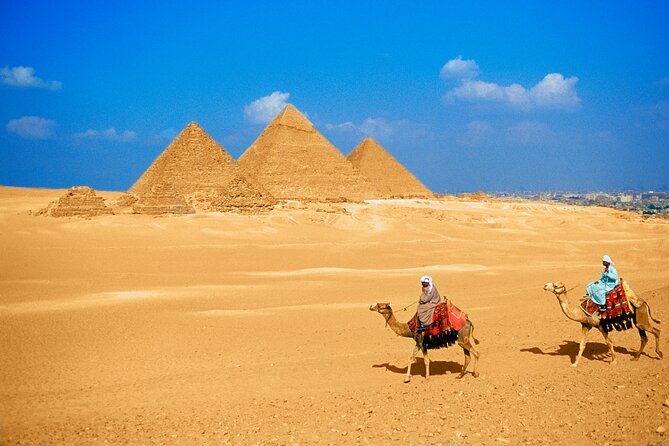 Full day tour Giza Pyramids Sphinx &Lunch and Shopping tour - A 30-minute camel ride around Giza