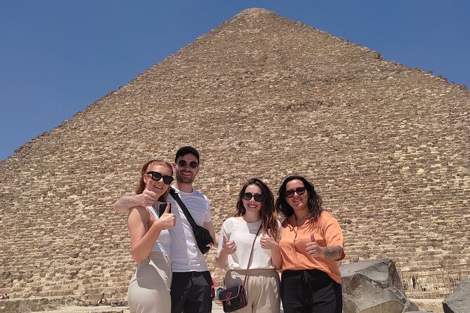 Full Day Tour Giza Pyramids, Sphinx, Saqqara &Dahshur Pyramids - Inside the Red Pyramid