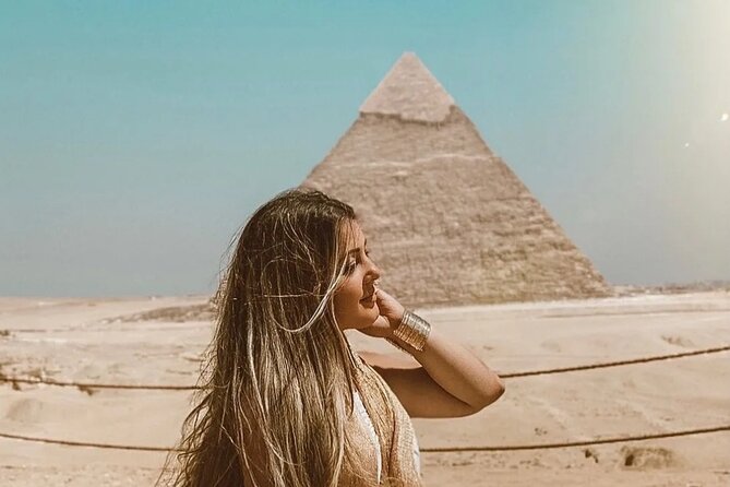 Full Day Tour Giza Pyramids, Sphinx, Saqqara &Dahshur Pyramids - The Bent Pyramid and a difficult interior route