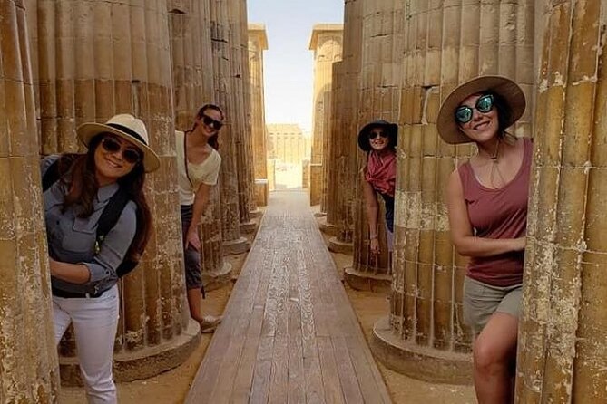 Full-Day Tour to Giza Pyramids, memphis and Sakkara Step Pyramid - The Sphinx and Valley Temple