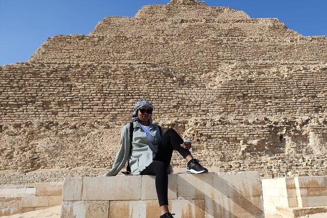Full day tour to Giza pyramids, Sphinx, Memphis and Saqqara - Private transport, lunch, and the human side of the day