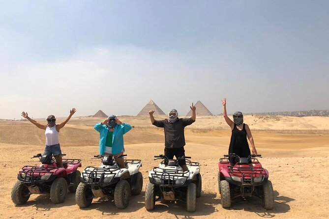 Full Day Tour to Giza with Camel & ATV Ride and Dinner Show - The camel ride and the best pyramid photographs