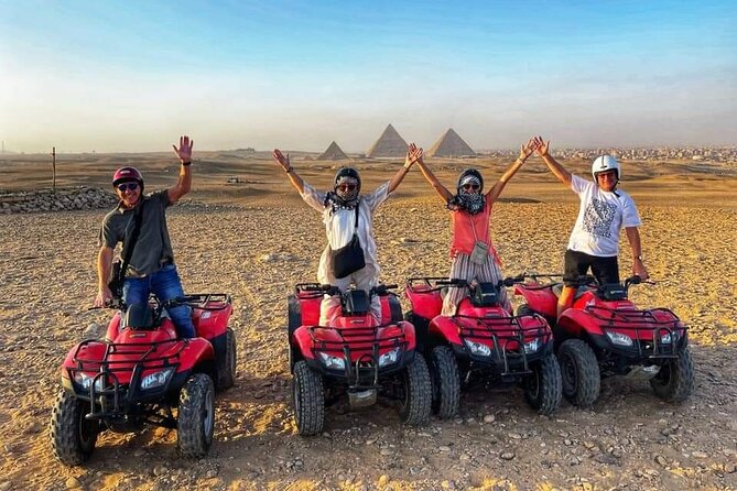 Full Day Tour to Giza with Camel & ATV Ride and Dinner Show - Shopping in Giza before the desert ride