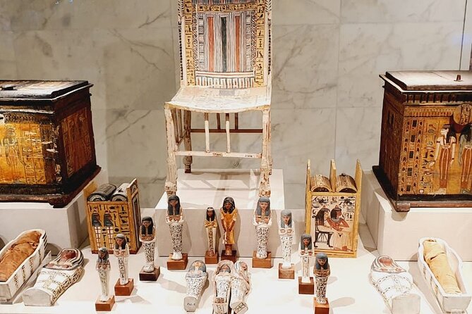Full Day Tour to Royal Mummies, Giza pyramids, Sphinx and Bazaar - The Royal Mummies Room at the National Museum of Egyptian Civilization