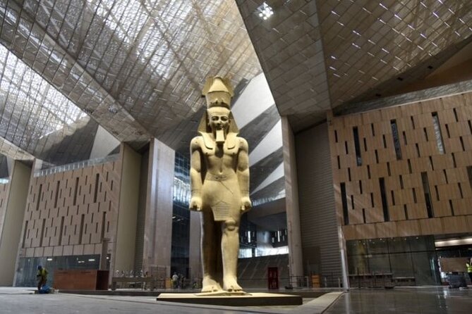 Full-Day Tour to the New Grand Egyptian Museum and Giza Pyramids - The Valley Temple and Great Sphinx