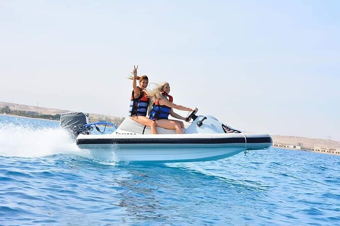 Giftun Island ( Orange bay ) from Hurghada - Banana boats, sofa boats, and the fun factor