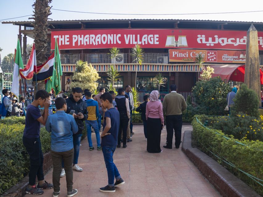 Giza: Pharaonic Village Half-Day Tour with Hotel Pickup - Modern figures and national memory