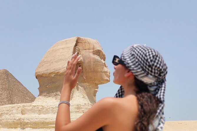 Giza pyramids all inclusive lunch, fees,camel&inside 3rd pyramid - The guides: Mary and Mina