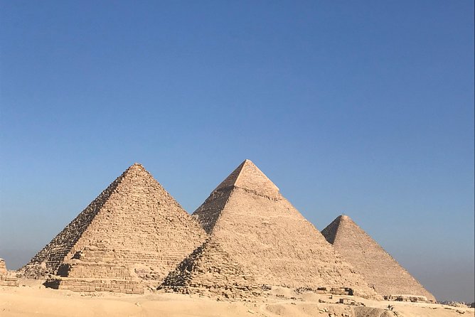 Giza pyramids and Saqqara step pyramid - A guide-led day shaped by questions