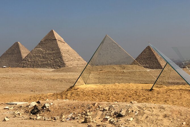 Giza pyramids and sphinx - What the camel ride adds