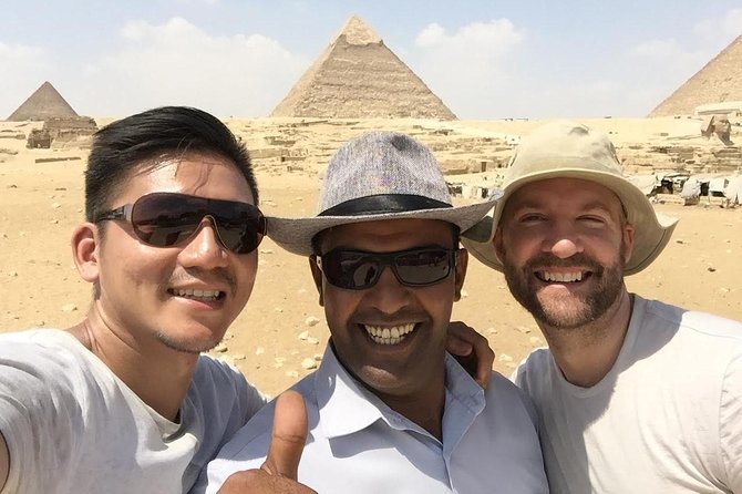 Giza Pyramids and The Sphinx Walking Tour - The three Great Pyramids: Cheops, Chephren, and Mykerinos