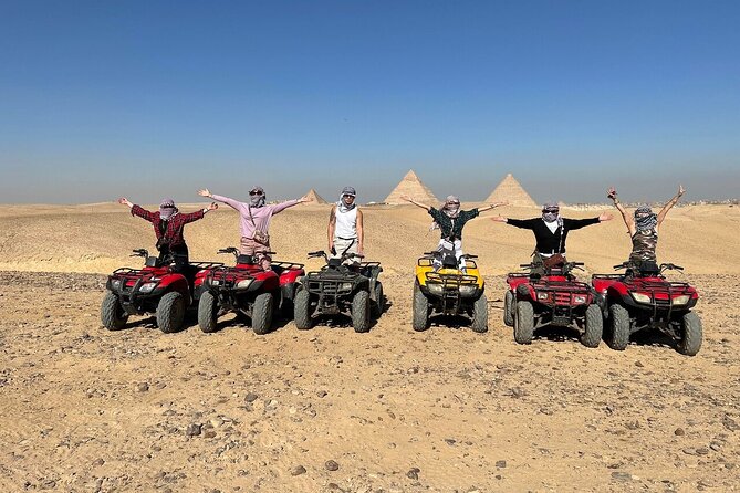 Giza Pyramids, Camel ride and Shopping with ATV Quad bike - Lunch, shopping, and a brief Nile stop