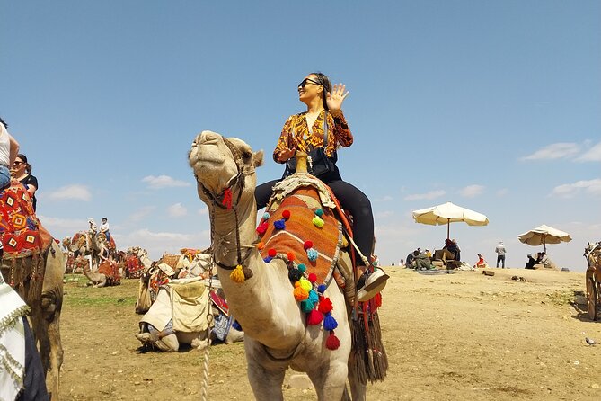 Giza Pyramids, Camel Ride, ATV and Shopping Tour w/ Dinner Cruise - The 60-minute ATV ride near the pyramids