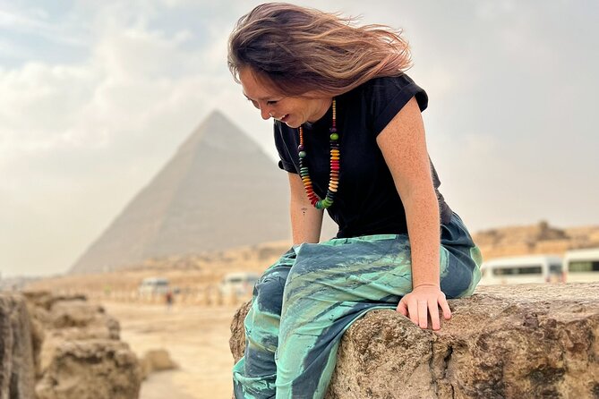 Giza Pyramids, Camel Ride, ATV Bike, Sobbing tour, Dinner Cruise - The 20-minute camel ride at the panoramic viewpoint