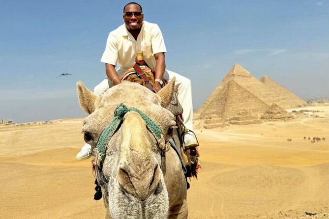 Giza Pyramids, Camel ride, Shopping with ATV Quad bike - Seeing Khufu, Khafre, and Menkaure