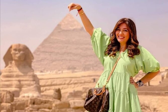 Giza Pyramids, Ride a Camel, Sphinx, Egyptian Museum& Bazaar, Lunch is included. - The Three Pyramids on the Giza Plateau